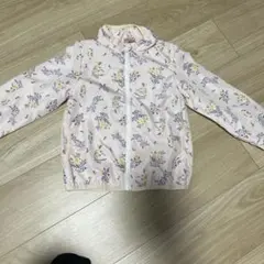 【新品未使用】petit main 花柄ジャケット フード付き