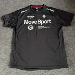 DESCENTE Move Sport Tシャツ ブラック 35周年