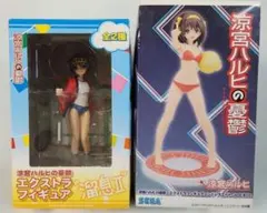 プライズフィギュア「涼宮ハルヒの憂鬱～水着ハルヒ&体操着有希」2種セット