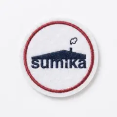 sumika FLYDAY CIRCUS フェルトバッジ ホワイト