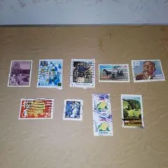 革命家タブマン！個性豊かな海外切手10枚コレクション