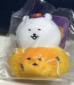 ナガノマーケット　ナガノキャラクターズ かぼちゃなナガノのくまマスコット