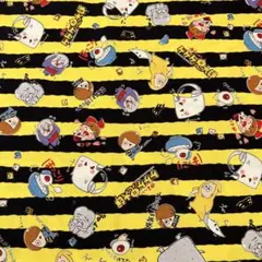 ゲゲゲの鬼太郎柄の綿プリント生地　１１０✖️４０㎝