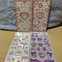 サンリオ　シール　４枚セット