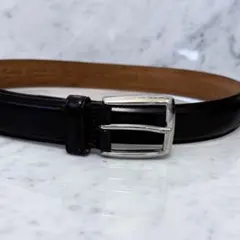 バーニーズニューヨーク K.T.ルイストン製 シェルコードバンベルト 本革