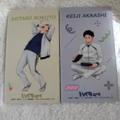 ハイキュー　喜怒哀楽　大判カード　木兎光太郎 赤葦京治