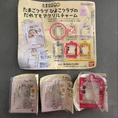 たまごクラブ ひよこクラブ アクリルチャーム 3個セット