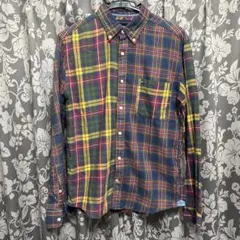 TOMMY HILFIGER チェック柄長袖シャツ　ヴィンテージフィット