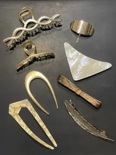 ヘアアクセサリー ヘアクリップ かんざし バレッタ