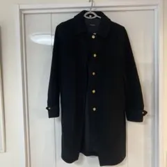 TOMORROWLAND MACPHEE ブラック　ウール　コート