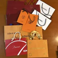 ブランド品の紙袋11枚