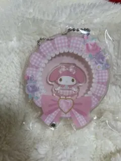 マイメロ　カスタムアクリルチャーム（ロゼット）
