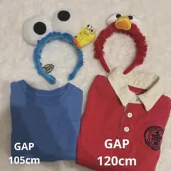 USJカチューシャ セサミストリート　エルモ　クッキーモンスター