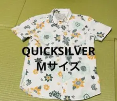QUICKSILVER クイックシルバー　アロハシャツ　Mサイズ 花柄のサムネイル