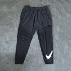 NIKE ナイキ スウォッシュロゴ パンツ Dri-FIT ナイロン black