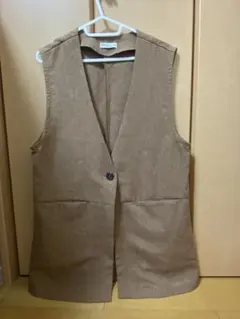 earth music&ecology ブラウンベスト