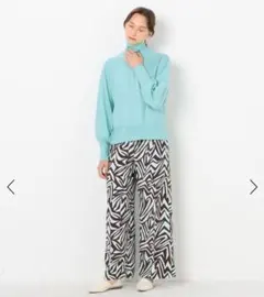 ballsey プリント パンツ　ゆったりMのサムネイル