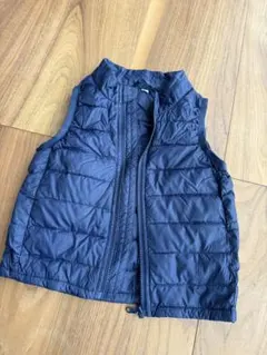 無印良品　ダウンベスト　ネイビー