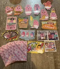 おぱんちゅうさぎ ダイカットステッカーセット