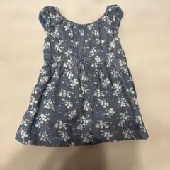 OLD NAVY 花柄 デニムワンピース 18-24monthsのサムネイル