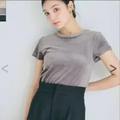 ベースメント　ベロア　半袖　Tシャツのサムネイル