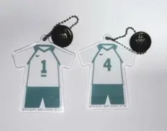 ハイキュー　及川徹　岩泉一 ユニフォームキーチェーン