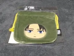 ふわふわ巾着 リヴァイ 進撃の巨人