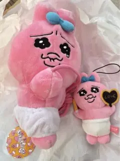 おぱんちゅうさぎ　ぬいぐるみ　ポシェット