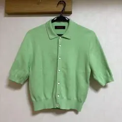 CABaN コットンカシミヤリブ ポロカラープルオーバー - メルカリ