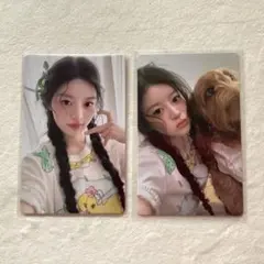illit Weverse ラキドロ　特典　封入　トレカ　ミンジュ