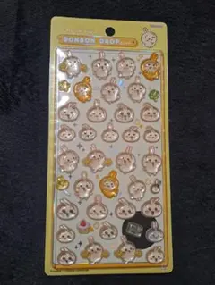 ボンボンドロップシール×ちいかわ×うさぎ