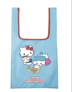 サンリオ ちいかわ エコバッグ　ハチワレ&キティ