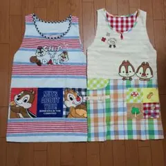 チップとデールのエプロン 2枚セット