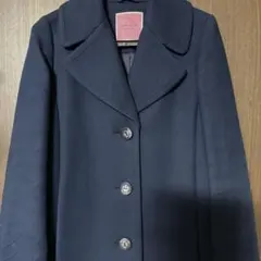 【美品】最終SALE。ケイトスペード スペードボタン　 ウールコート