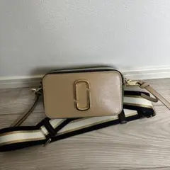 Marc Jacobs The Snapshot ショルダーバッグ ベージュ