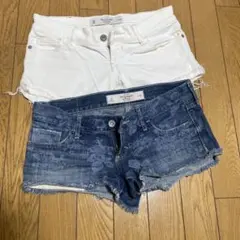 アバクロンビー&フィッチ　デニムショートパンツ 2点セット