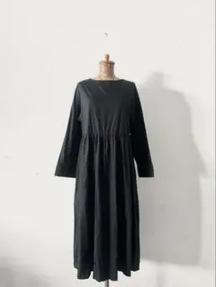 URBAN RESEARCH　2WAY切替コットンワンピース　黒