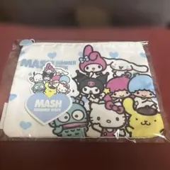 MASH SUMMER WEEK サンリオ ポーチ シール付きのサムネイル