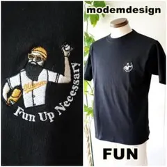 modem design/FUN(モデムデザイン/ファン) 半袖Tシャツ　XLのサムネイル