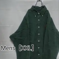 L25【US輸入】ラルフローレン　長袖シャツ【メンズXXL】グリーンのサムネイル