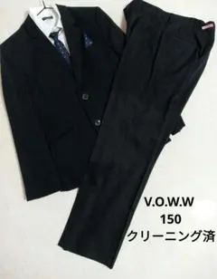 V.O.W.W 150 スーツ ブラック　ヒロミチナカノ