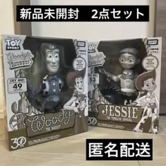 トイストーリー 30周年リアルサイズトーキングフィギュア ウッディ・ジェシー2点