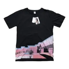 【新品/タグ付】グラニフ Tシャツ Lサイズ ブラック スポーツプリントのサムネイル