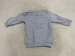 TOMMY HILFIGER フード付きトレーナー 80サイズ グレー
