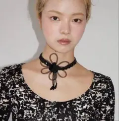 musubore flower beads choker