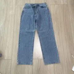 SHEIN XLサイズ DAZYライトブルー ストレートデニム ハイウエスト