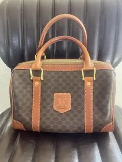 ☆希少サイズ☆ CELINE セリーヌ ヴィンテージミニボストン マカダム柄
