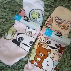 サンリオすみっコぐらし，たれぱんだ，リラックマ，女児ショーツまとめ売り新品パンツ