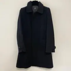 10/31まで　A.P.C ウールカシミヤ混 ステンカラーコート アーペーセー