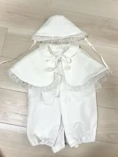 セレモニードレス 帽子とポンチョ付き